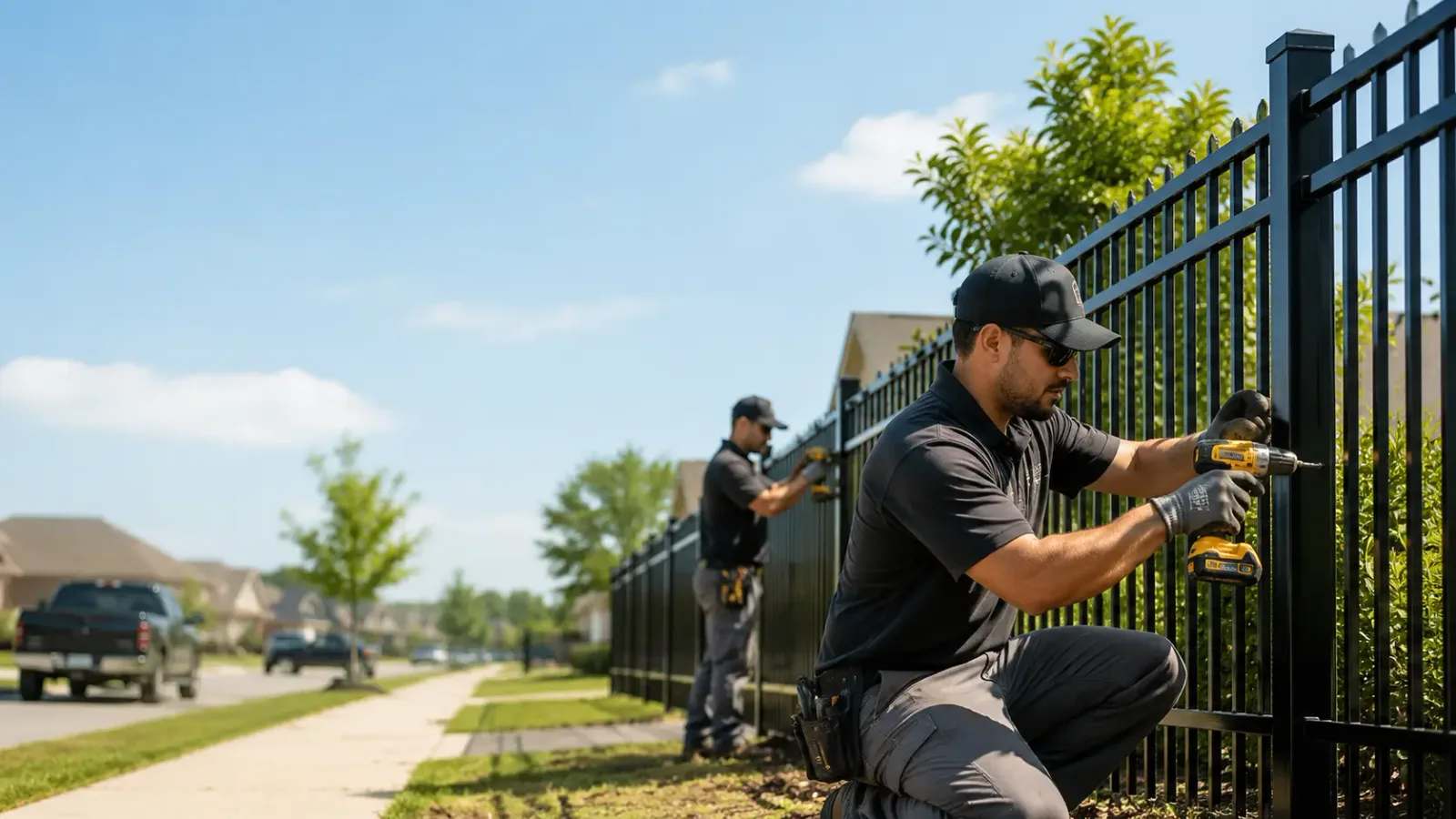 Metal Fence Installation in Presto, PA